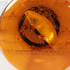 Auer 881 Orange Beacon Flashing Light 230 Volts