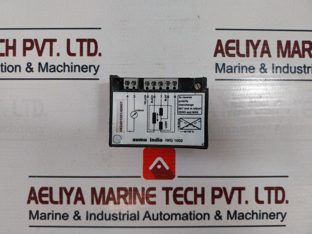 Auma Iwg 1002 Position Transmitter 4-20Ma