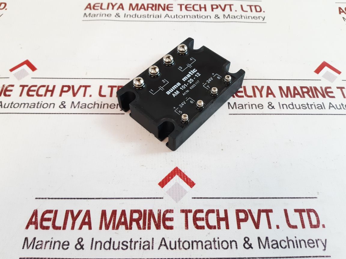 Auma matic 101-25-12 thyristor unit k003.117