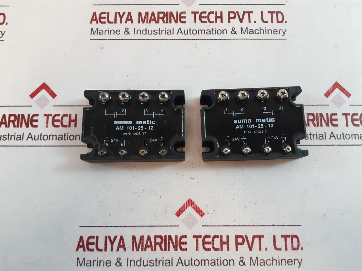 Auma matic 101-25-12 thyristor unit k003.117