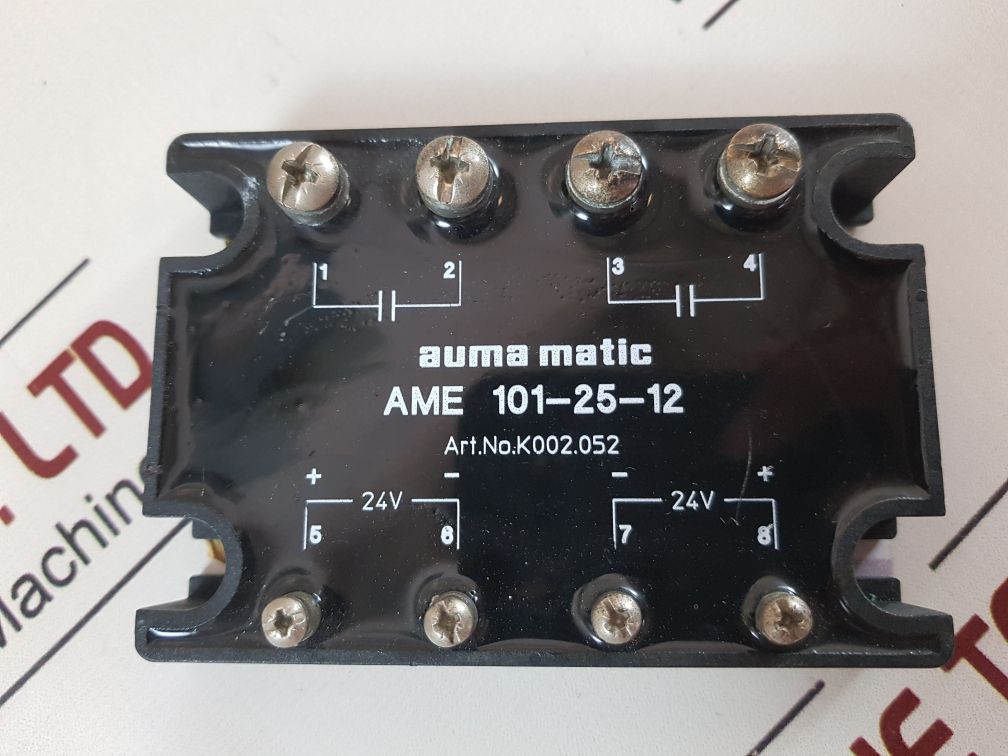 Auma matic ame 101-25-12 thyristor unit