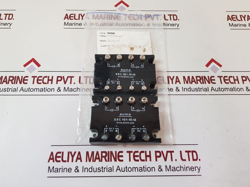 Auma ssc 101-10-12 thyristor unit