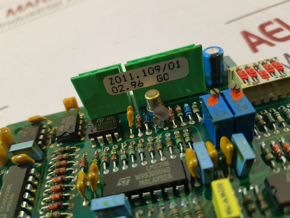 Auma Z011.109A Positioner Board Z011.109/01