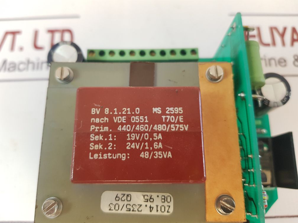 Auma Z014.235 (00) Power Supply Module Z014.235/03