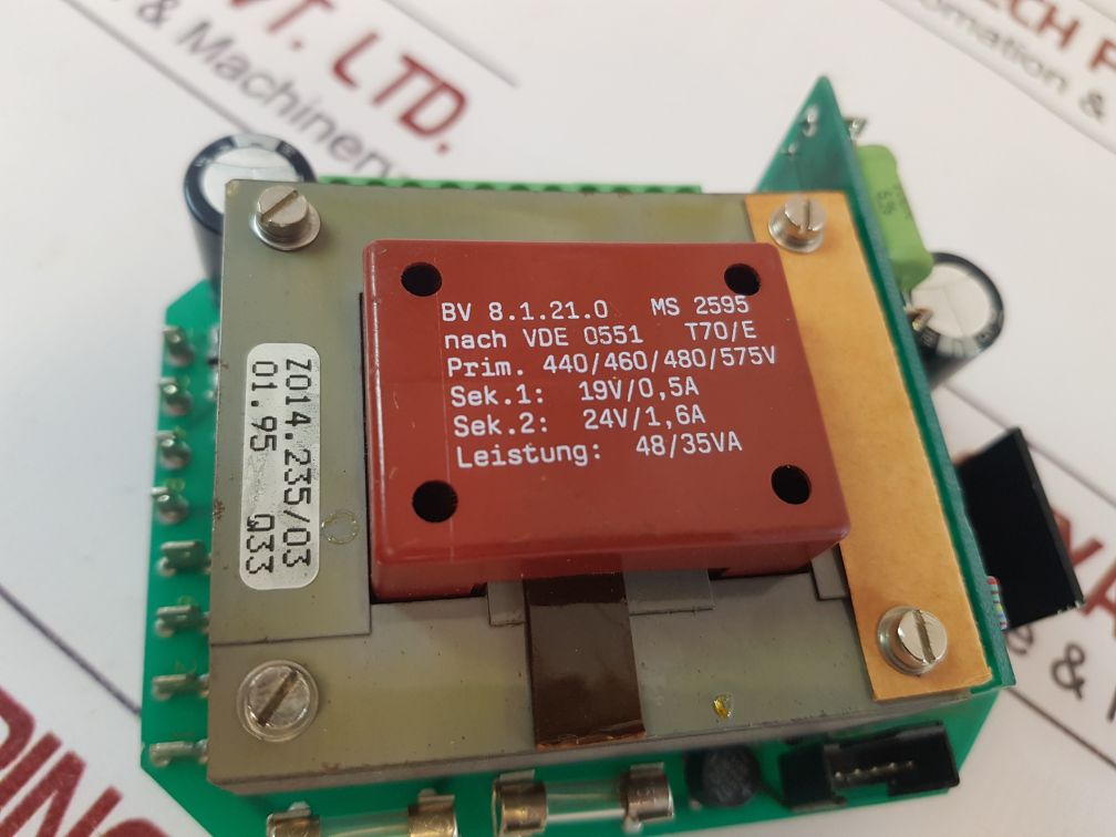 Auma Z014.235 (00) Power Supply Module 