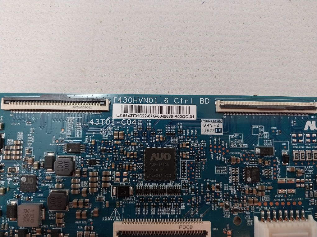 Auo 43T01-c04 T-con Board