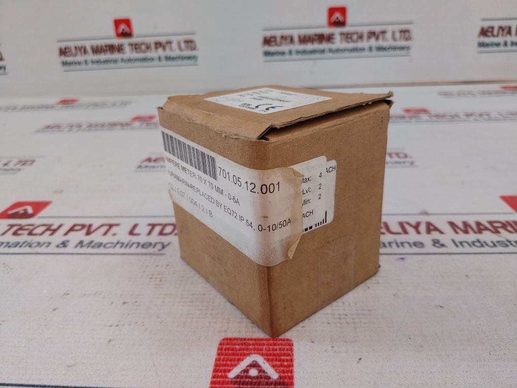 Auramarin Eq72 Ampere Meter 0-10/50A