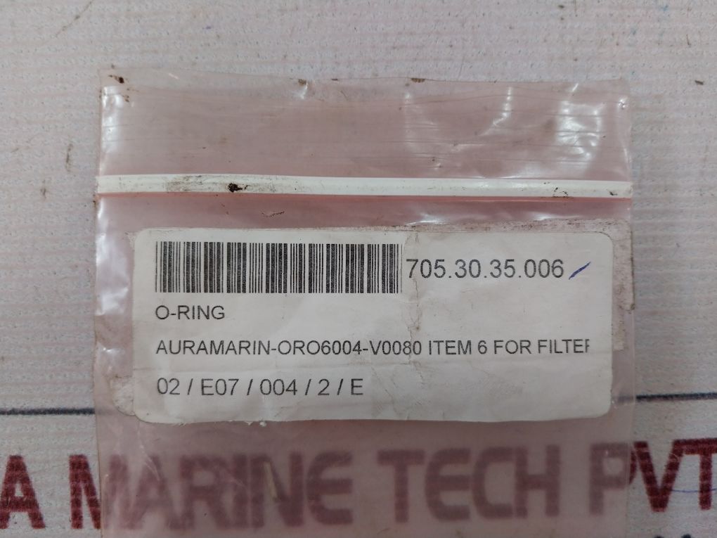 Auramarine Oro6004-v0080 O-ring Set