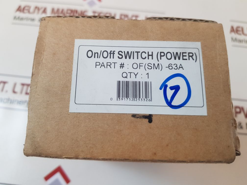 Auspicious Of(Sm)-63A OnOff Switch