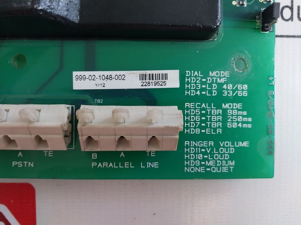 Auteldac 4 999-05-1048 Pcb Card