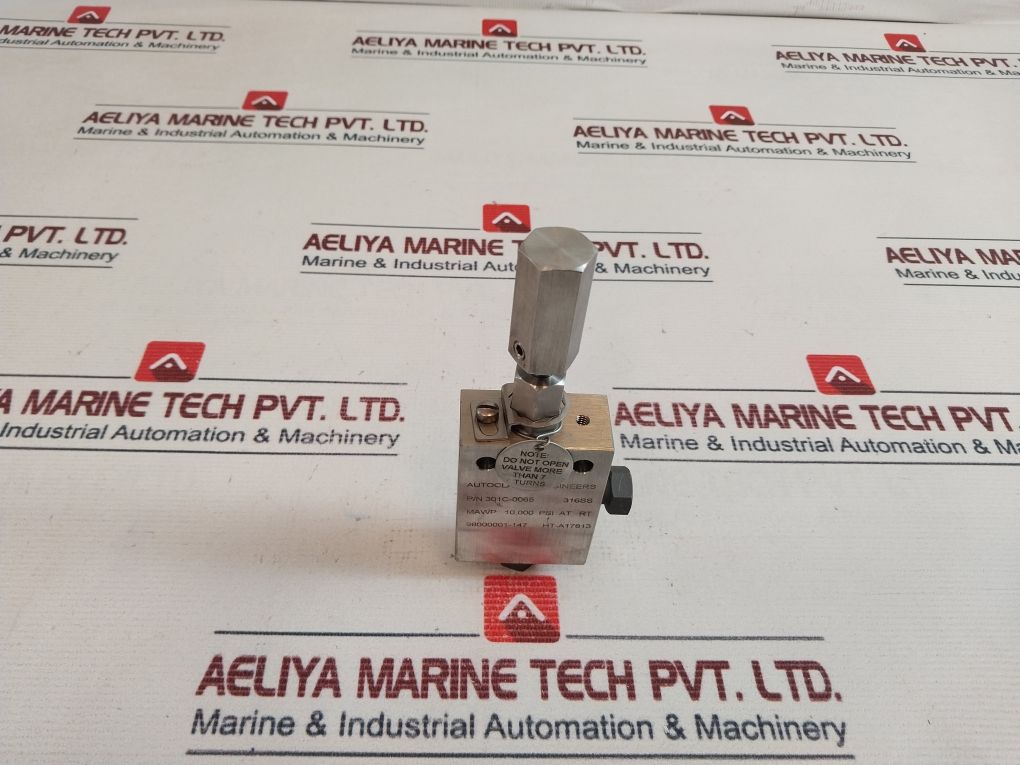 Autoclave 301C-0065 Ball Valve 10,000 Psi