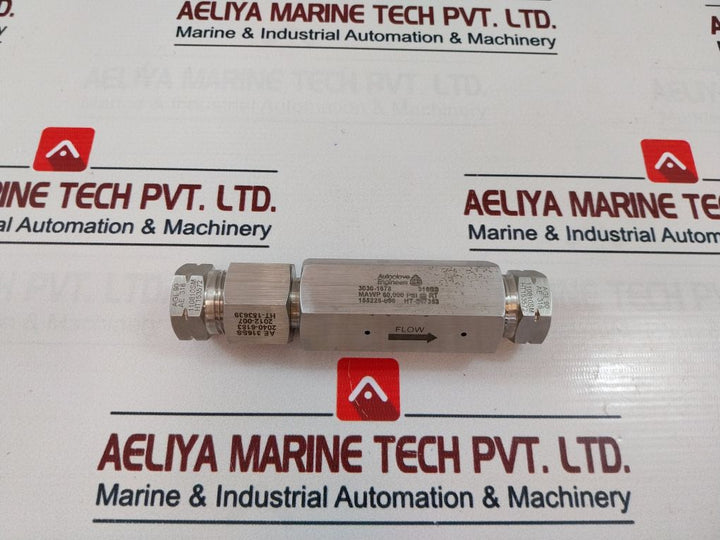 Autoclave Engineers Cko9900 O-ring Check Valves 