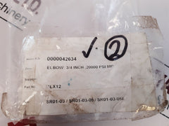 Autoclave Engineers Clx12 Elbow Mawp 20,000 Psi
