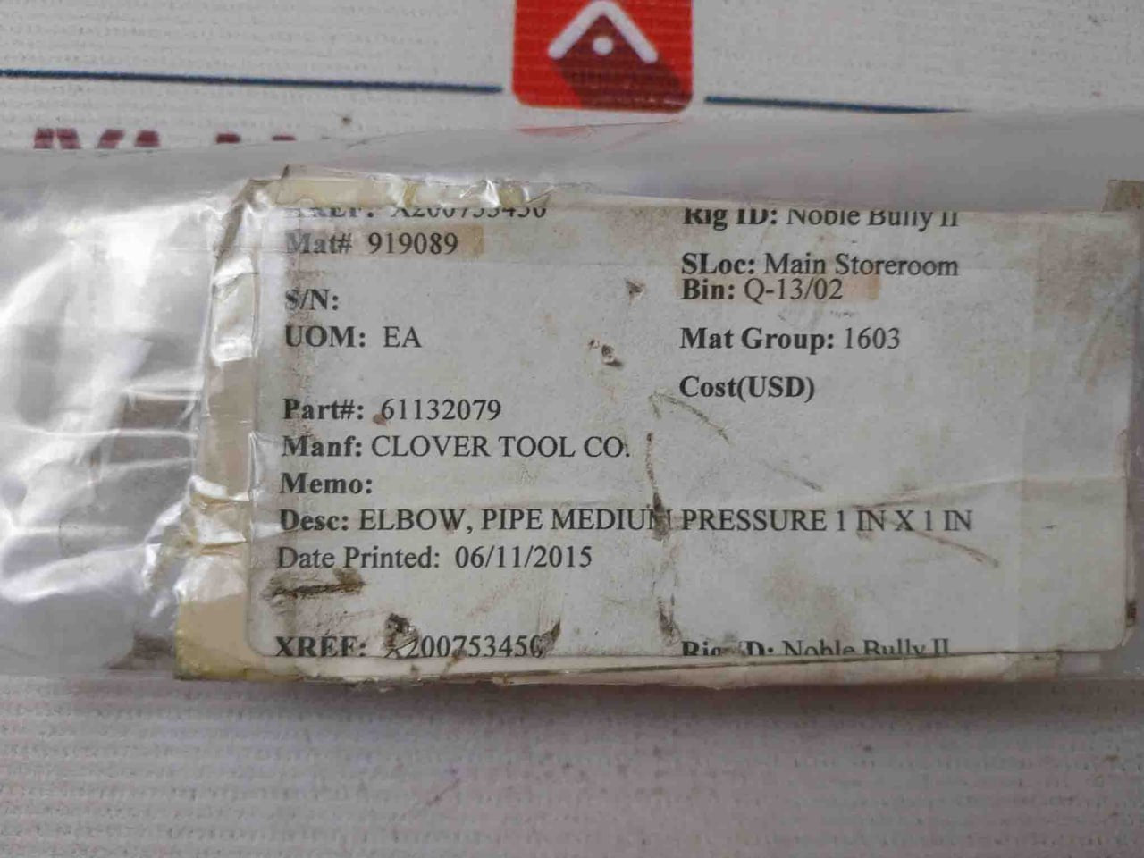 Autoclave Engineers Clx16 Medium Pressure Elbow