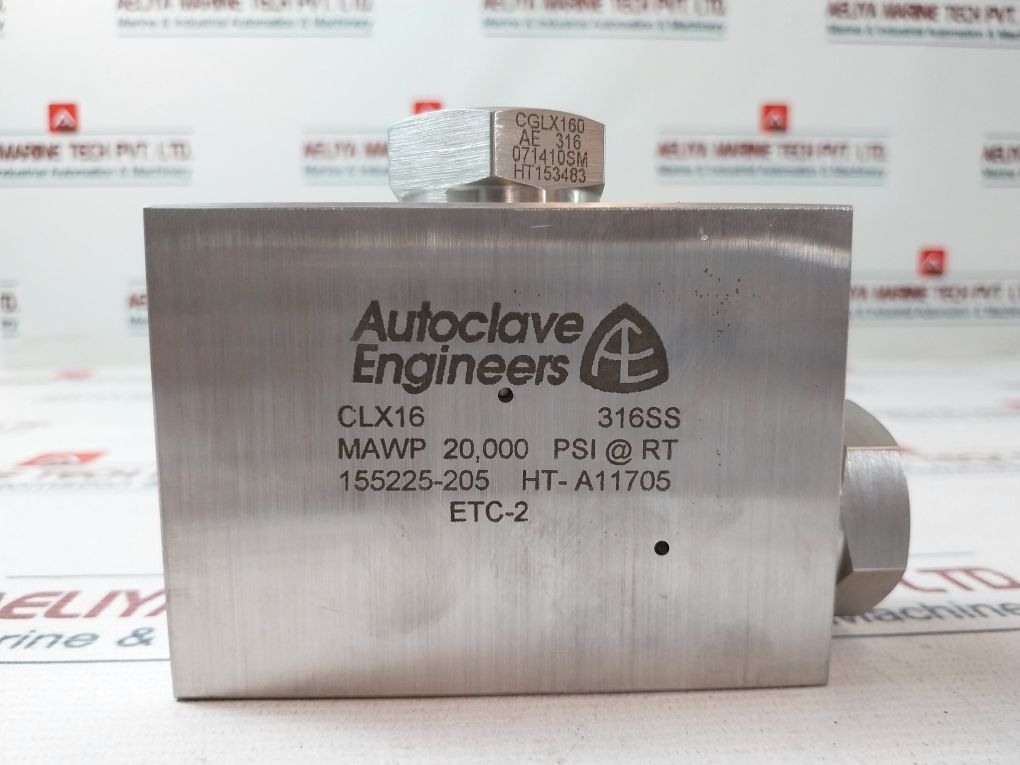 Autoclave Engineers Clx16 Medium Pressure Elbow