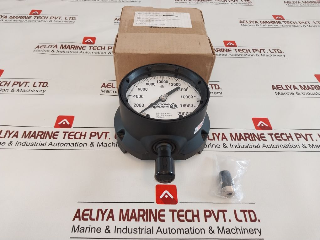 Autoclave Engineers Pressure Gauge 0-20000 Psi – Aeliya Marine Tech