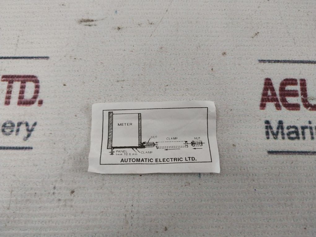 Automatic Electric 0-300 A Panel Meter