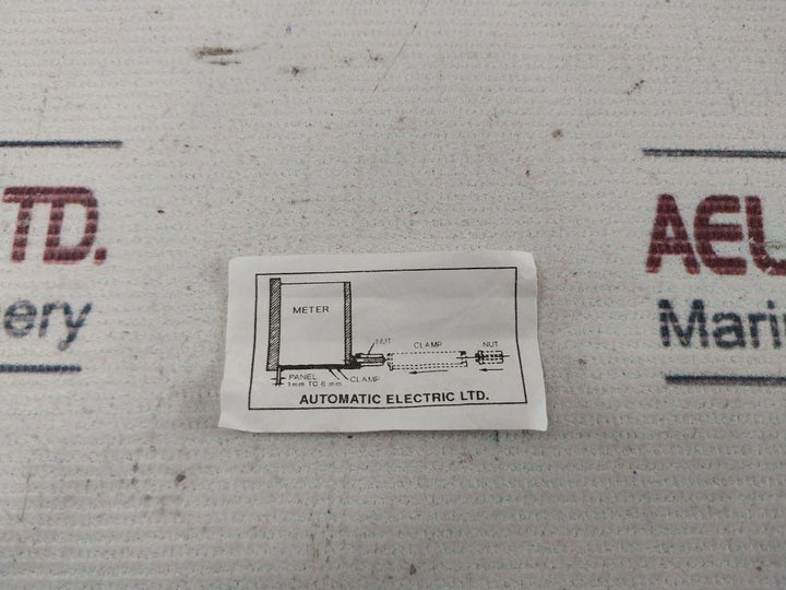 Automatic Electric 0-300 A Panel Meter