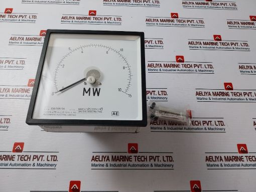 Automatic Electric 150/100/1A Analog Power Factor Meter