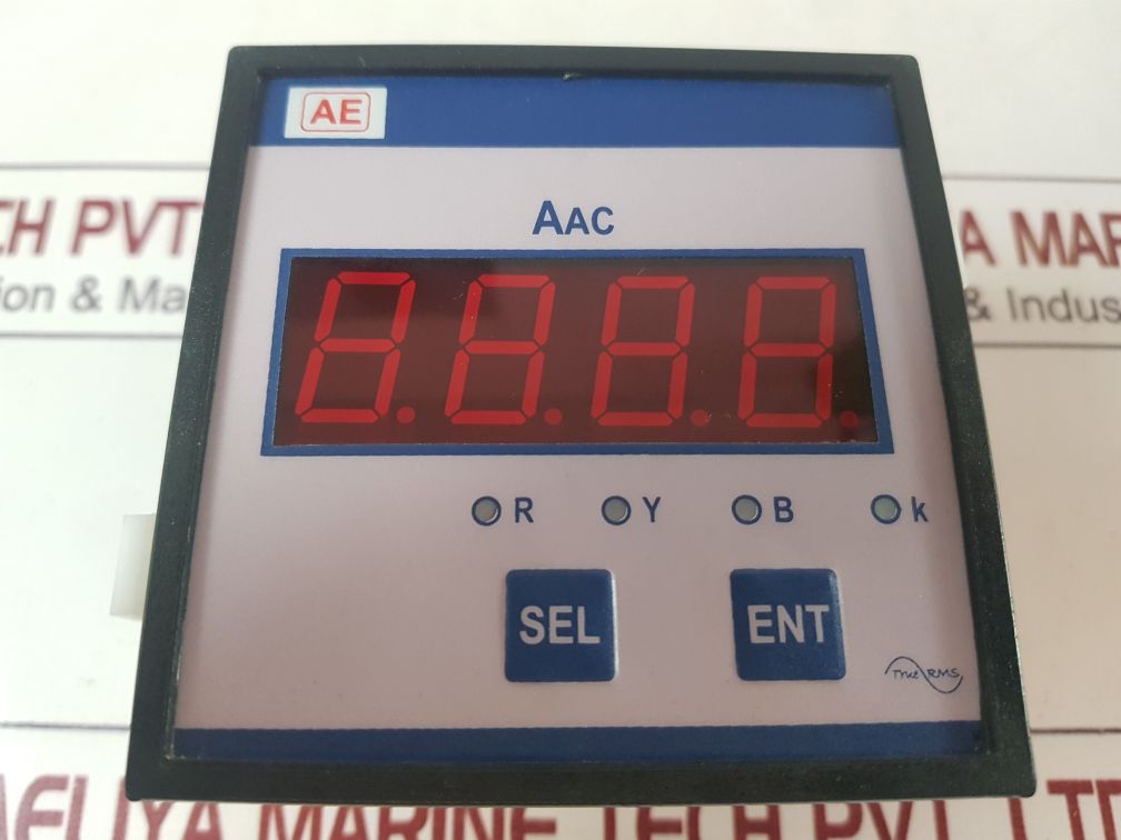 Automatic Electric Ass96D A.C.Ammeter 0-300.0 Aac