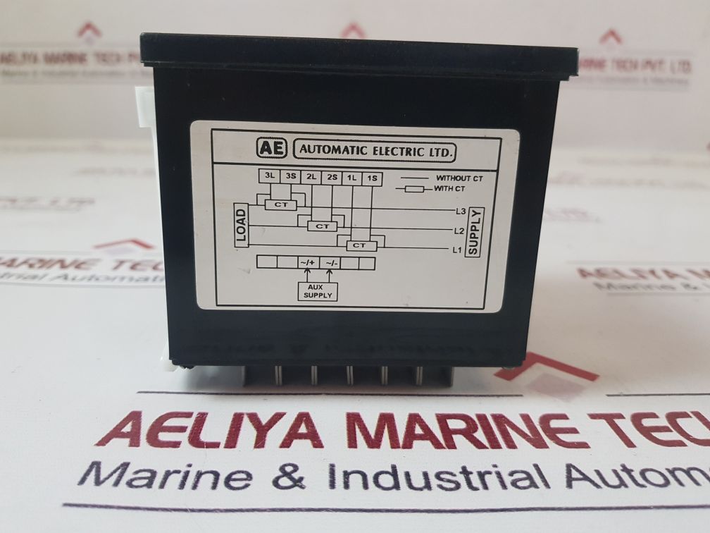 Automatic Electric Ass96D A.C.Ammeter 0-300.0 Aac