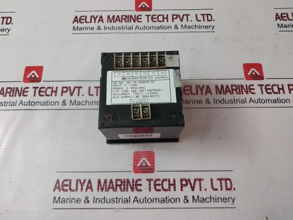 Automatic Electric Ass96D Digital Ac Ammeter