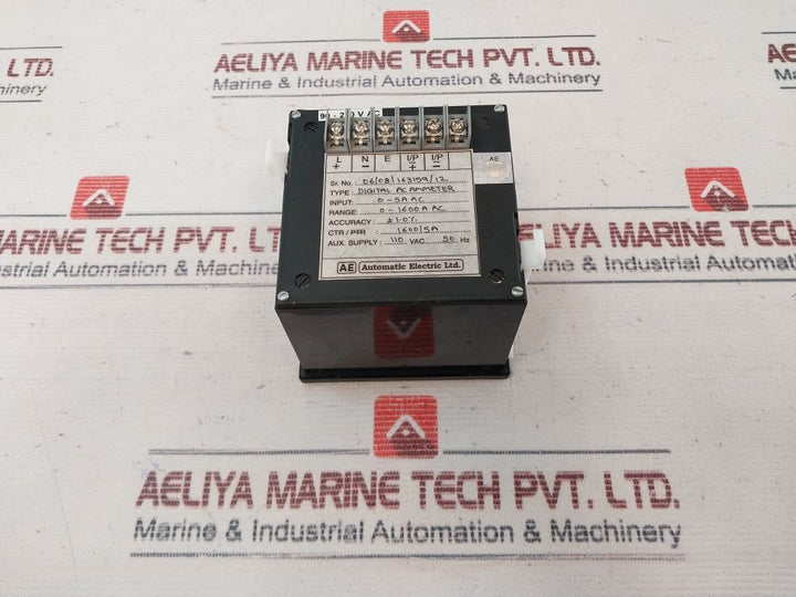 Automatic Electric Digital Ac Ammeter 1600/5A