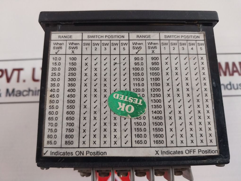 Automatic Electric Digital Ac Ammeter 230 Vac 50Hz