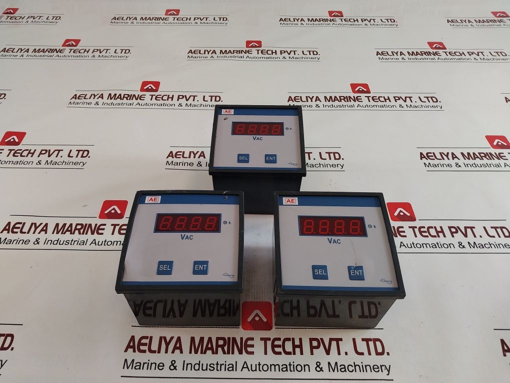 Automatic Electric Digital Ac Voltmeter