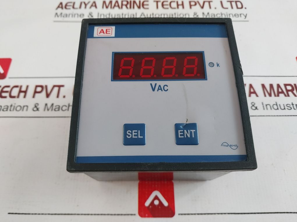 Automatic Electric Digital Ac Voltmeter 0-500.0 Vac