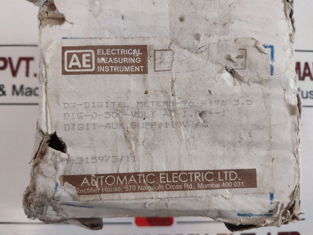 Automatic Electric Digital Ac Voltmeter