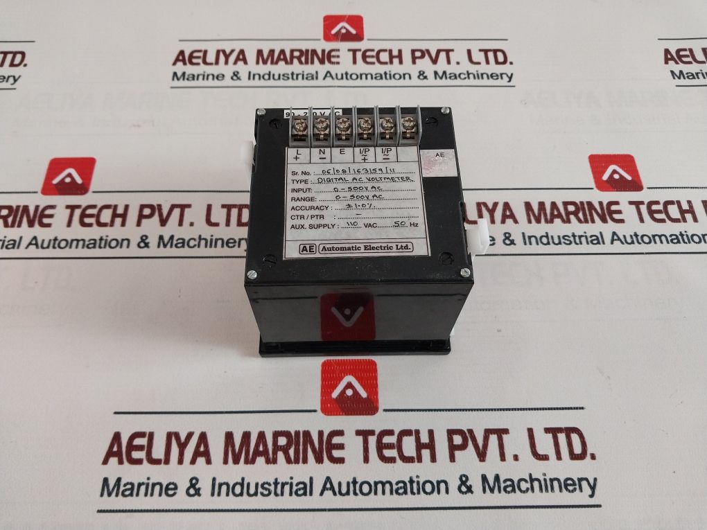 Automatic Electric Digital Ac Voltmeter