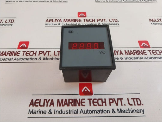 Automatic Electric Digital Ac Voltmeter 110 Vac 50 Hz