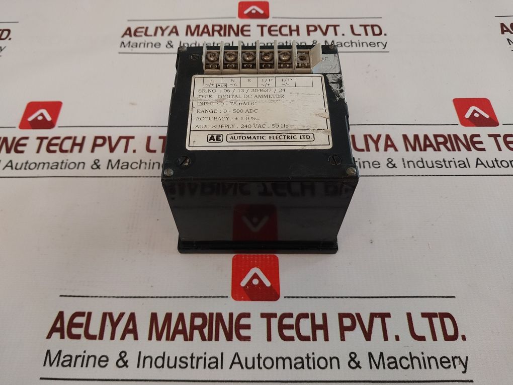 Automatic Electric Digital Dc Ammeter 0-500 Adc