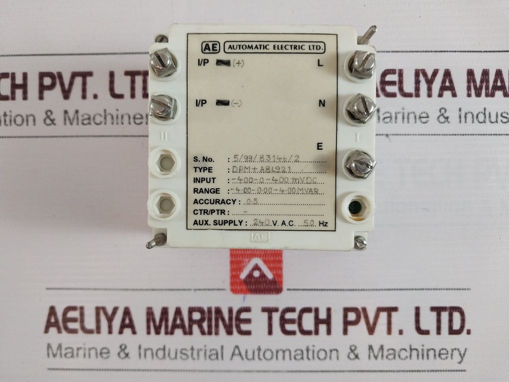 Automatic Electric Dpm+A8L921 Digital Panel Meter
