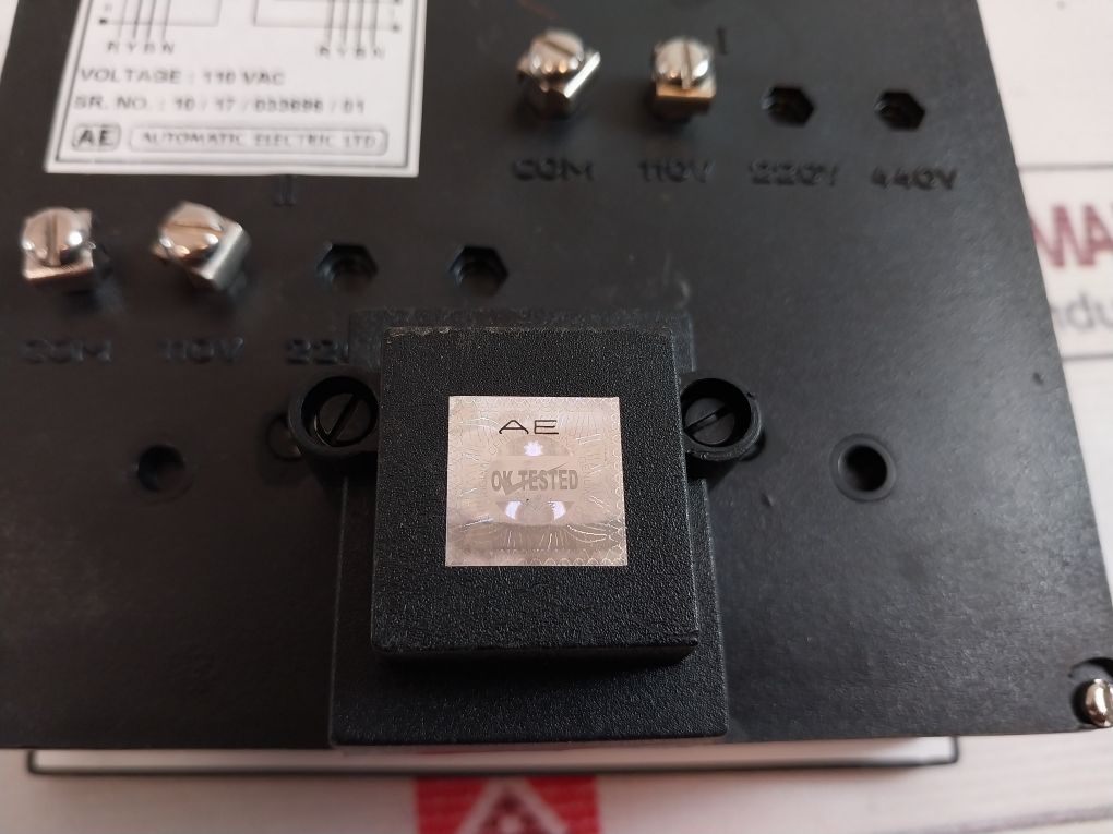 Automatic Electric Synchroscope Meter 110Vac