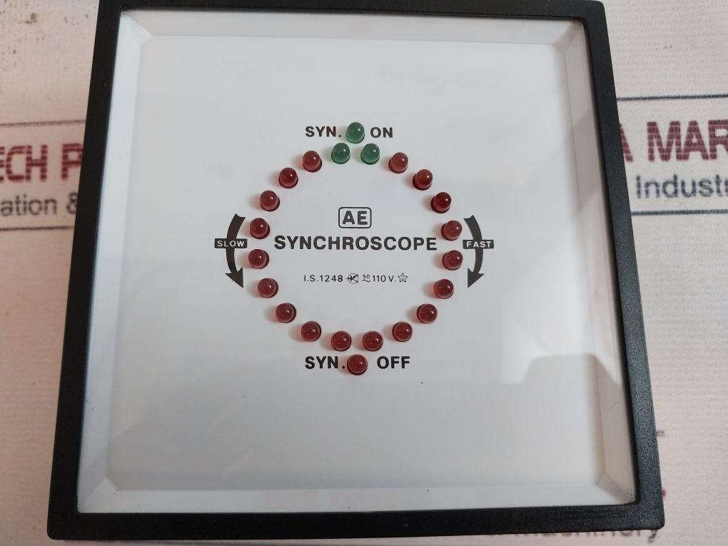Automatic Electric Synchroscope Meter 110Vac – Aeliya Marine Tech