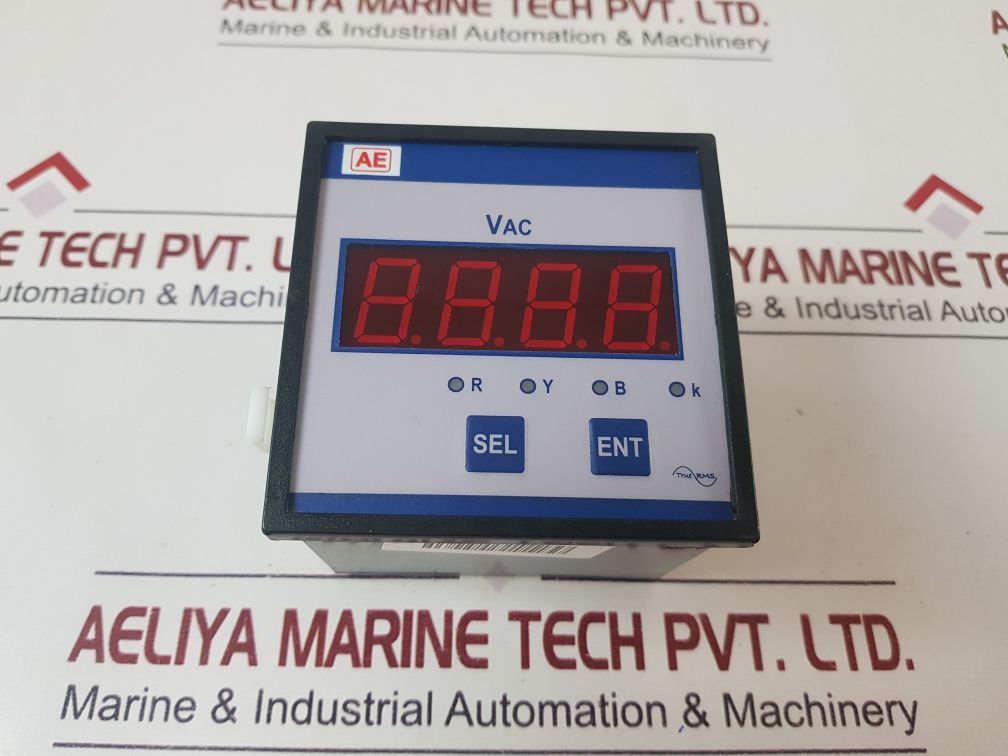 Automatic Electric Vss96D Digital Ac Voltmeter 0-150.0 Kvac