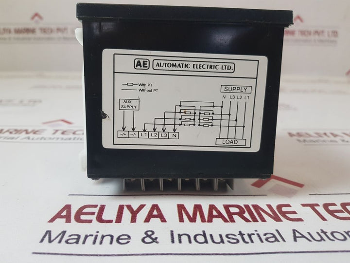 Automatic Electric Vss96D Digital Ac Voltmeter 0-150.0 Kvac