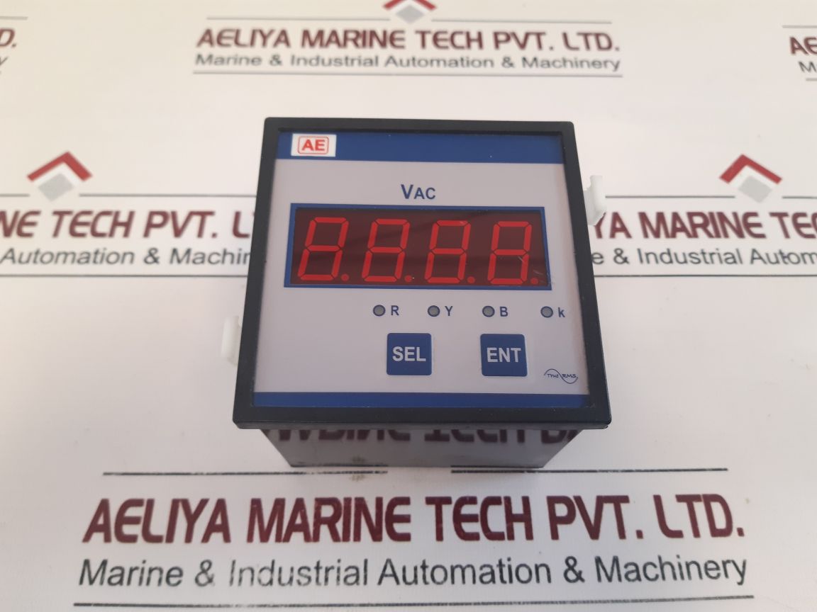 Automatic Electric Vss96D Digital Ac Voltmeter Meter 0-45.00 Kvac