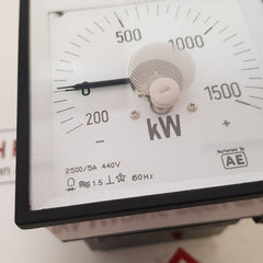 Automatic Electric Mt-wattmeter-sq-96
