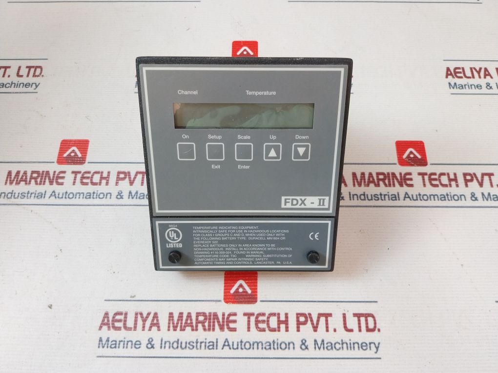 Automatic Timing And Controls Fdx-ii Pyrometer/ Temperature Indicator