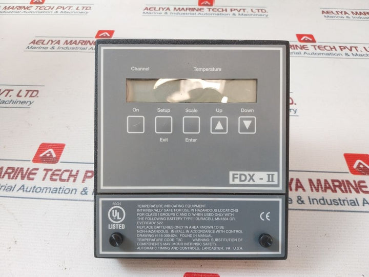 Automatic Timing And Controls Fdx-ii Pyrometer/ Temperature Indicator