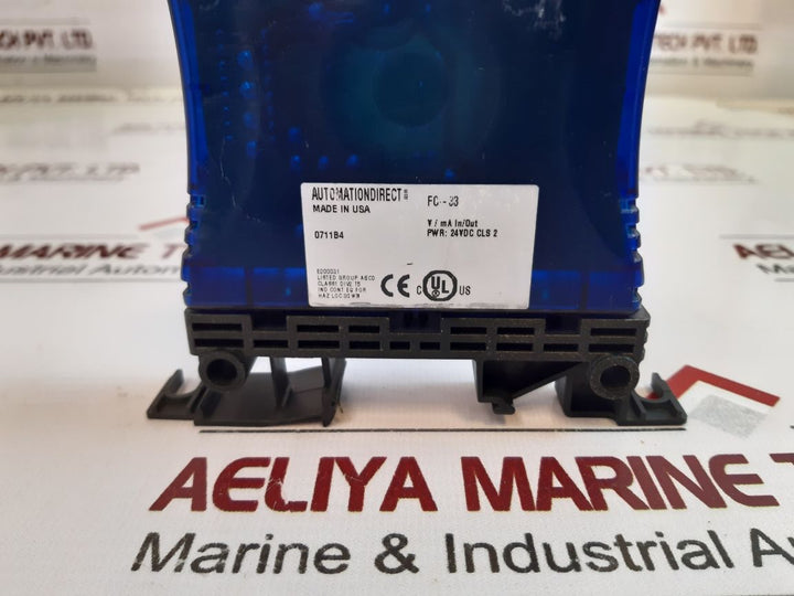 Automation Direct Fc-33 Isolated Signal Conditioner