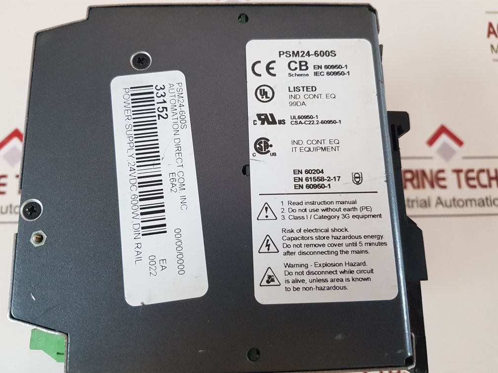 Automation Direct Psm24-600S Power Supply