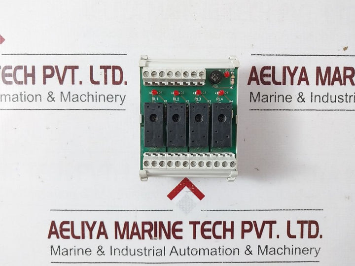 Automation Direct Zl-rs4-24 Four Channel Relay Socket