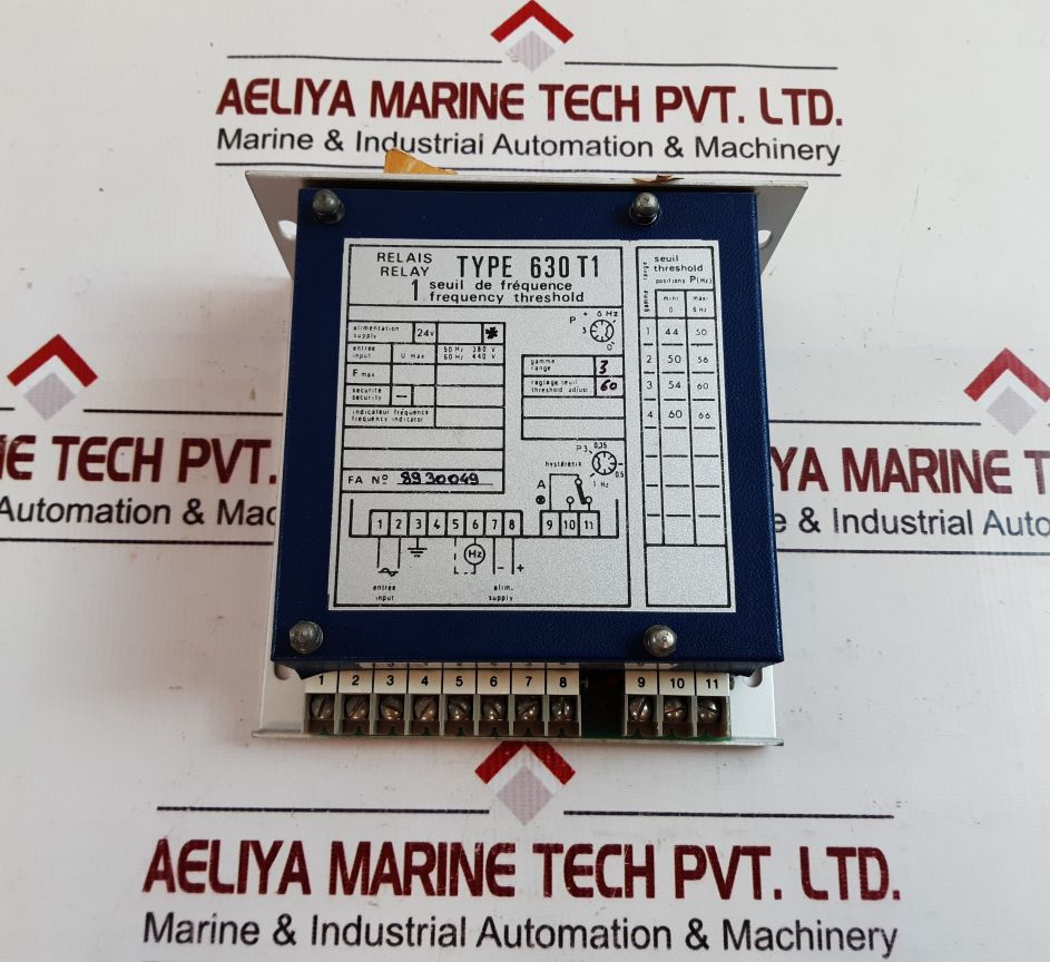 Automatismes Energie Electronique Systemes 630T1
