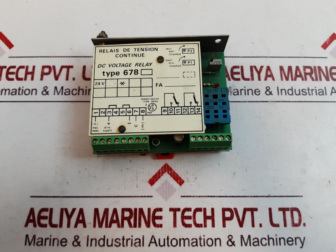 Automatismes Energie Electronique Systemes 678 Relay

