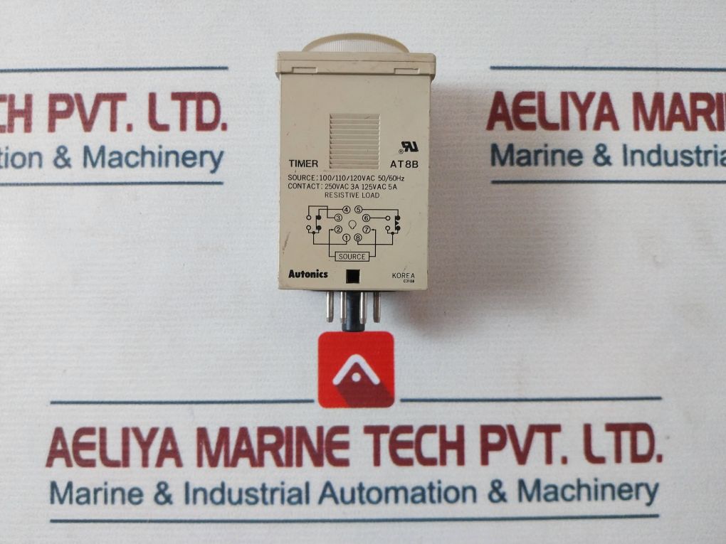 Autonics At8B Timer 100/110/120Vac 50/60Hz