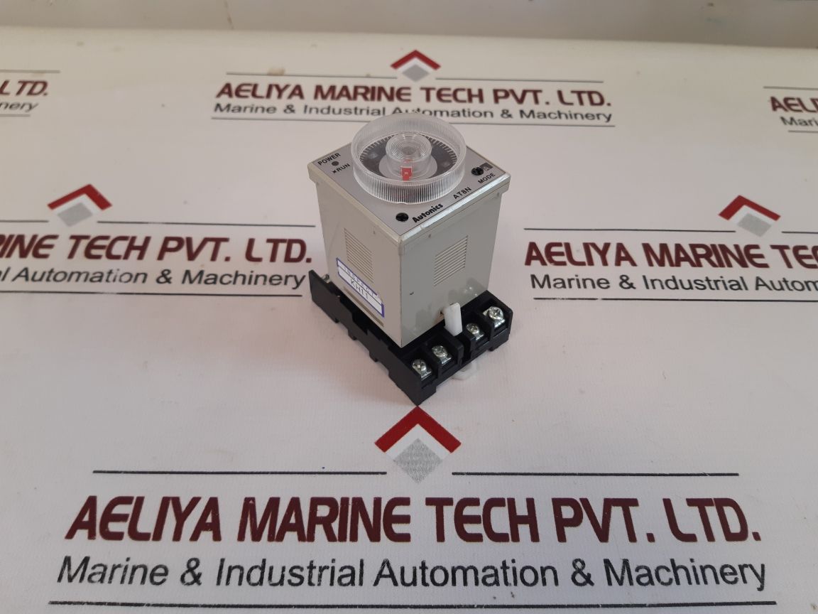 Autonics At8N Timer 0 To 5 Sec 1.5W With Socket Base